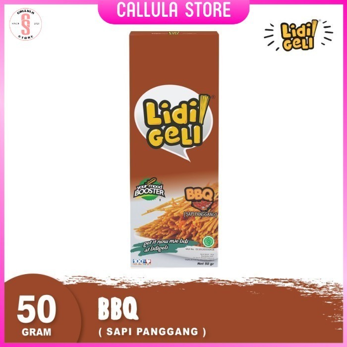 

Snack Mie Lidi Geli Cemilan Pedas Kekinian - Barbeque CL01