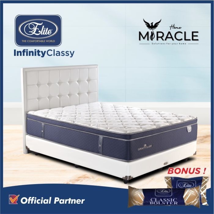 Kasur Springbed Elite Infinity Classy (Full Set & Kasur)