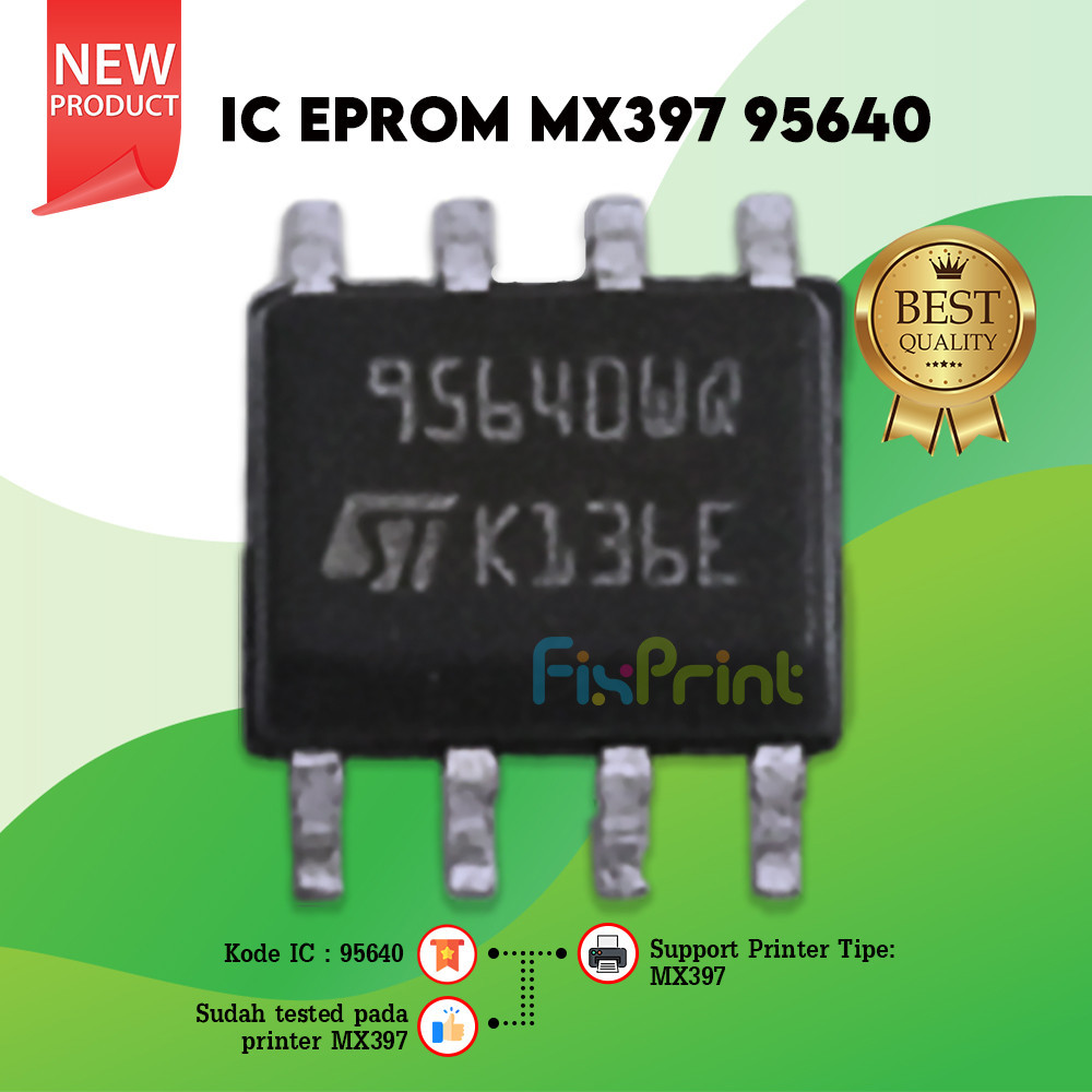 IC Reset Printer Can MX397 IC Eprom MX 397 IC Counter MX-397 95640 New