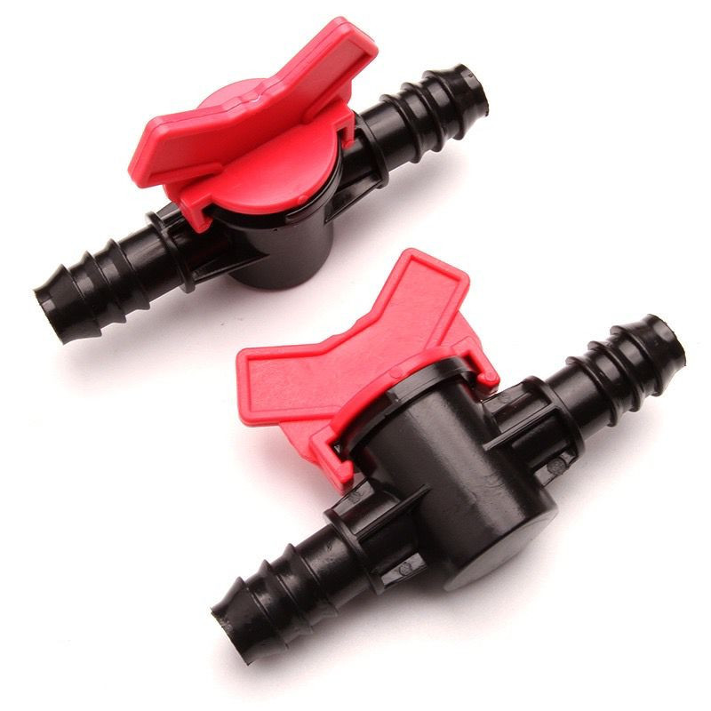 Stop Kran Keran Selang PE 16mm Check Valve ID OD 16 mm Hose Control 1/2 Inch Water Flow Irrigation S