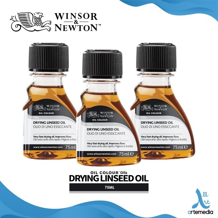 

promo ✨ -Medium Cat Minyak Winsor & Newton Drying Linseed Oil Painting
