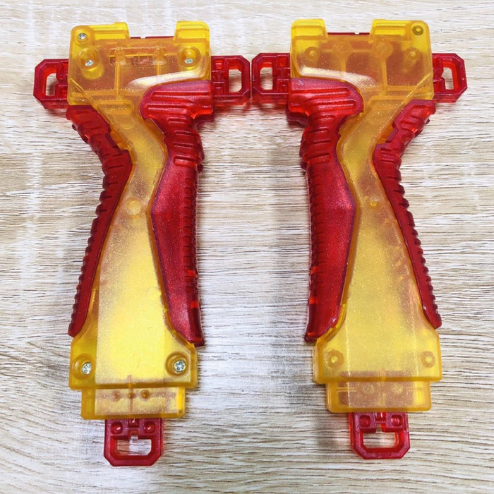 SB / W5 Beyblade Burst Grip Launcher NO BOX / Grip Bey Launcher Handle - SB Gold Red