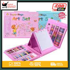 

DS.ID COD CRAYON PENSIL WARNA ANAK 208PCS