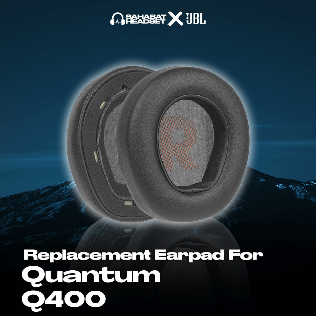 Earcup Earpad Ear Cushion JBL Quantum Q400 Q-400 Q 400 Busa Pad Bantalan