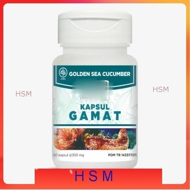 

Kapsul Gamat Emas HAENI HPAI Teripang Timun Emas