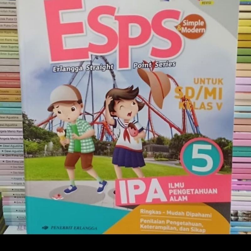 Buku SD ESPS IPA Kelas 5 Erlangga