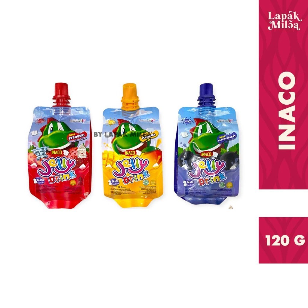 

INACO - Inaco Jelly Drink 120gr x 5 Rasa Buah