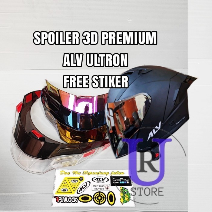 SPOILER 3D HELM ALV ULTRON / SPOILER 3D HELM ALV ULTRON / SPOILER 3D ALV ULTRON | KUALITAS PREMIUM
