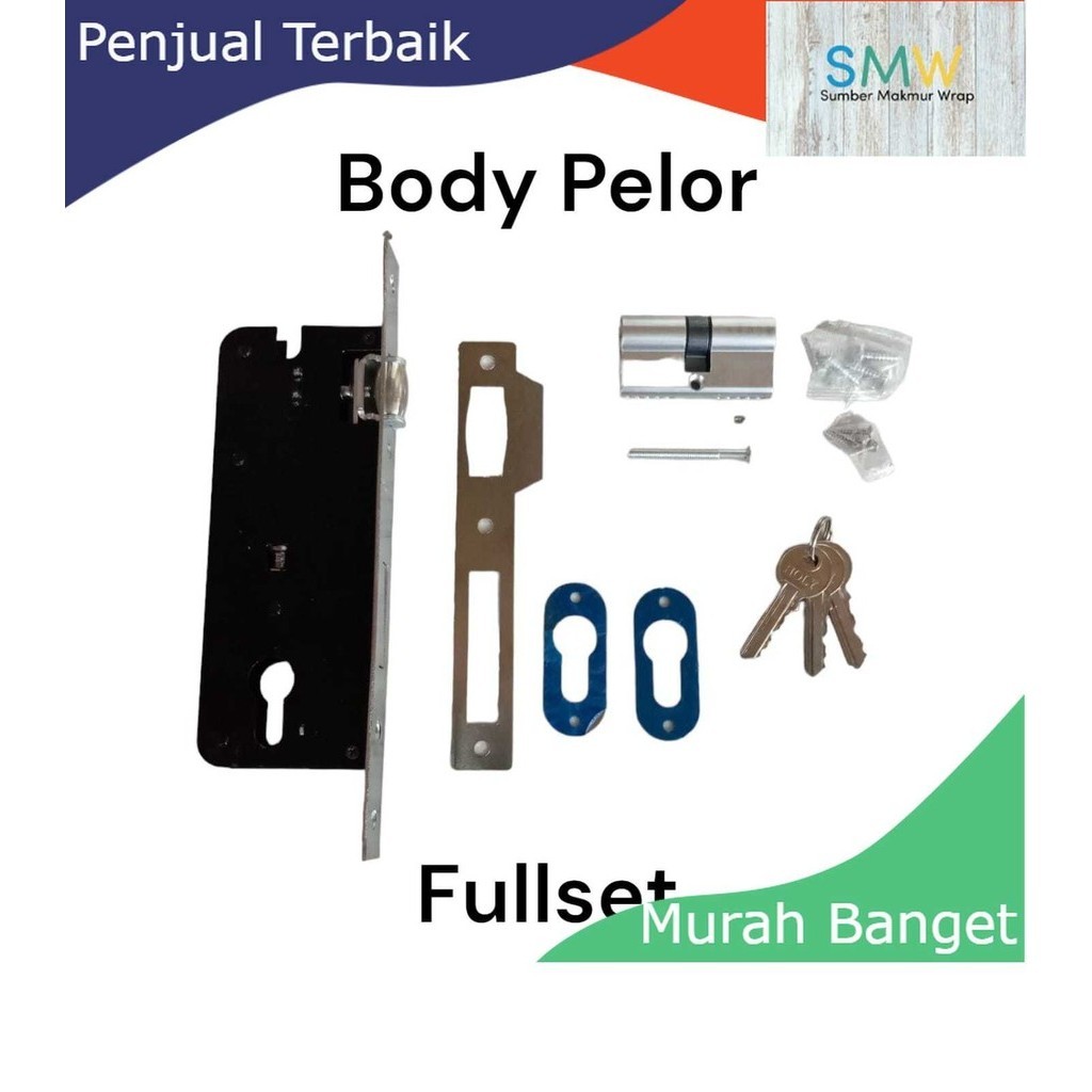 Body Pelor / Kunci Pintu / Kunci / Pintu Tarik / Body Pelor Pintu Tarik