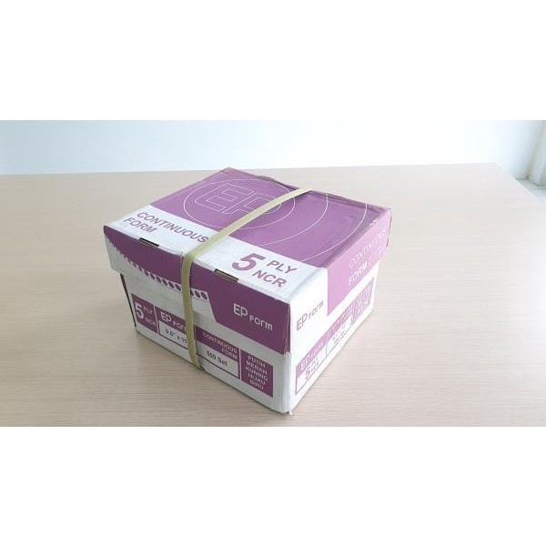 

EP Form | Continuous Form PRS | 9,5" x 11" Perforasi | 5 ply | Warna
