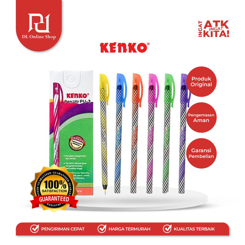 

KENKO PEN ULIR PU-3 (1LSN/ 12PCS)