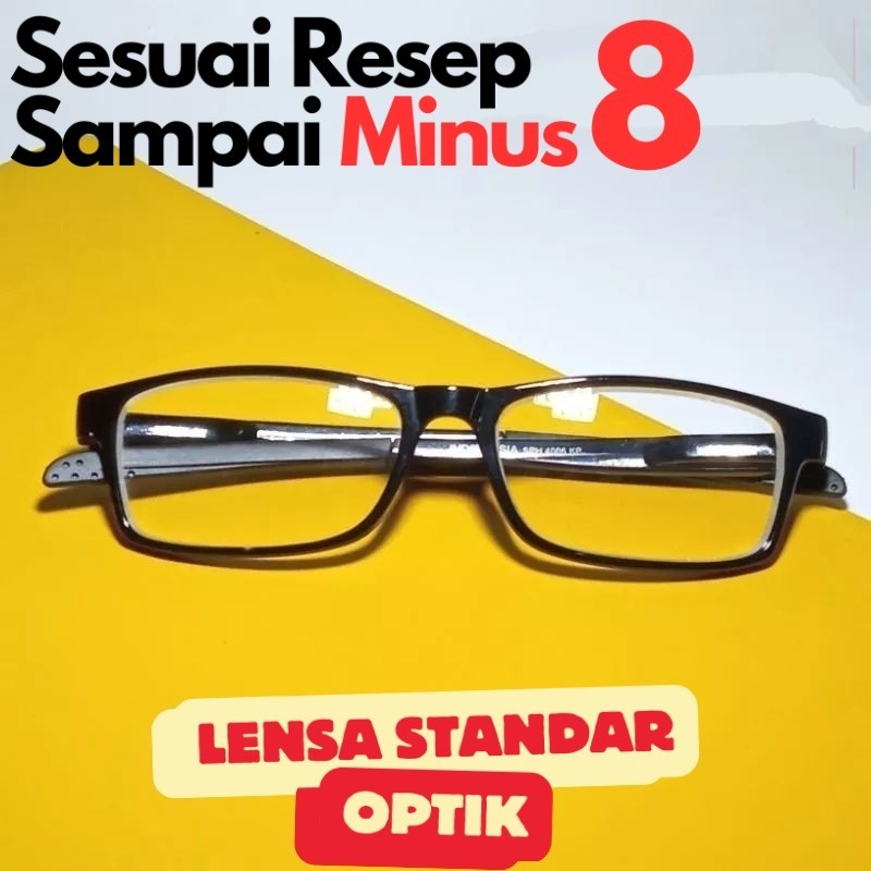 Kacamata Minus Lensa Optik Bisa Pesan Sampai Minu 8  dengan Lensa Standar Optik Original KACAMATA MI