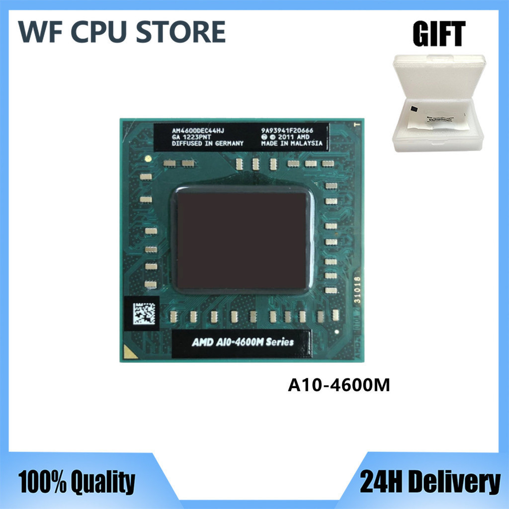 AMD A10-Series A10-4600M A10 4600M 2.3 GHz Quad-Core Quad-Thread CPU Processor AM4600DEC44HJ Socket 