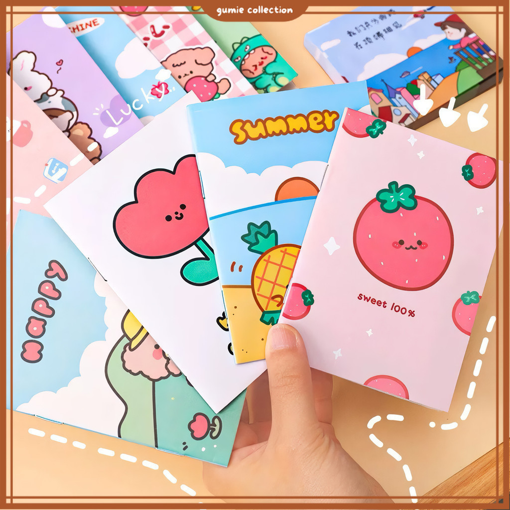 

GC - BUKU TULIS MINI MOTIF KARTUN / BUKU MEMO ANAK / MINI NOTEBOOK / BUKU CATATAN KECIL