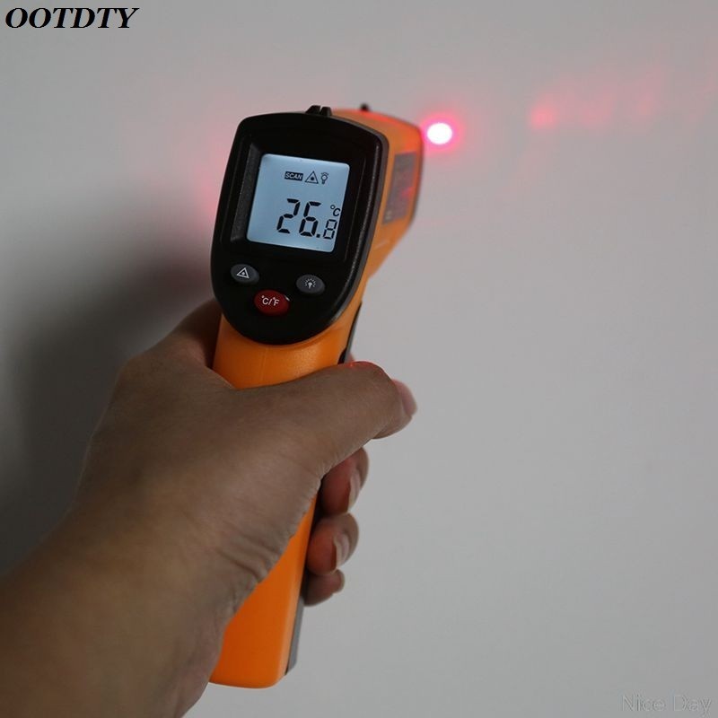 -50~600 Digital Thermometer GM320/AS530/HW600/GM550/HW550 LCD Display NonContact Meter Pyrometer int