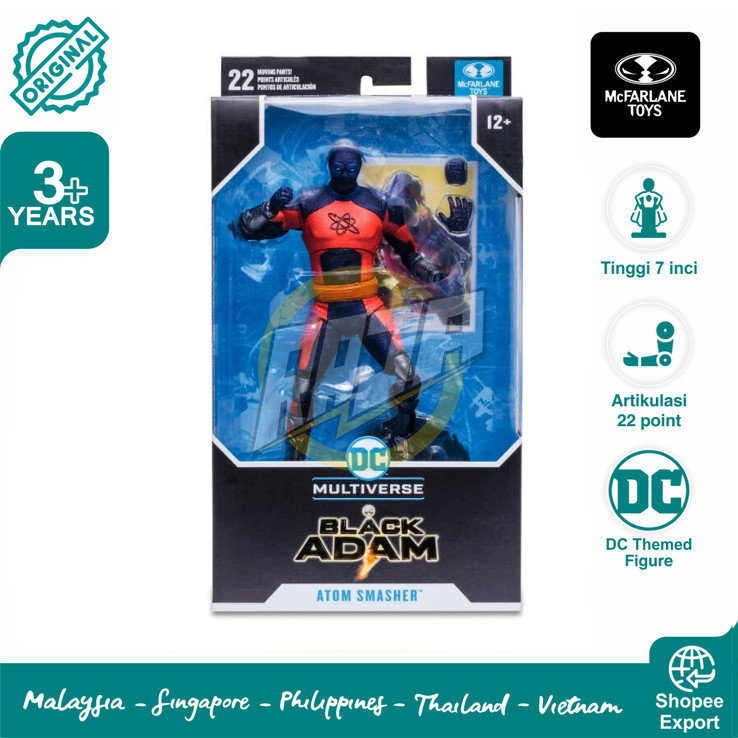 Action Figure Mcfarlane DC Multiverse Black Adam Atom Smasher