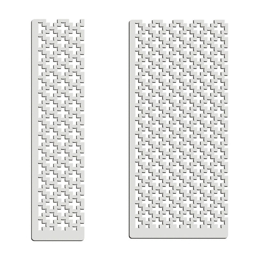 

Square Drill Diamond Painting Tools 125 DIY Mental Handmade Scrapbooking Photo Cross Stitch Point Drill Net Ruler
