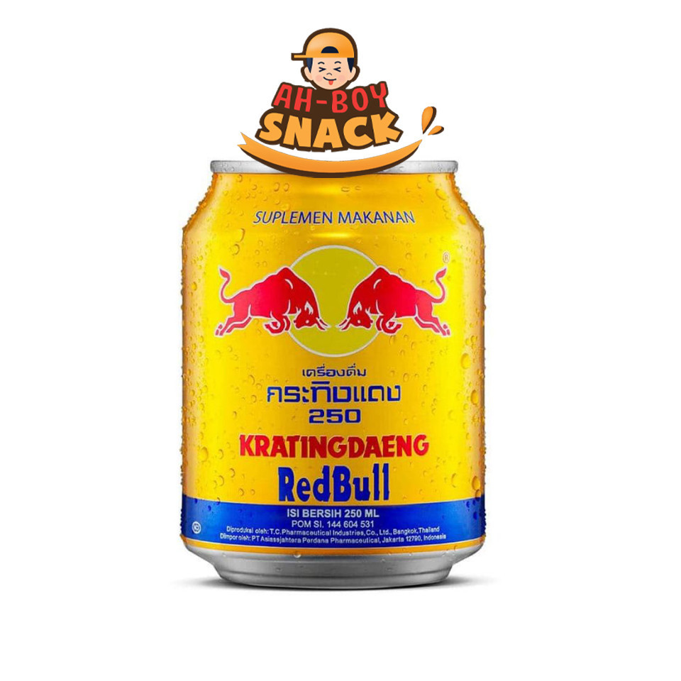 

REDBULL KRATINGDAENG 1 KALENG 250ML