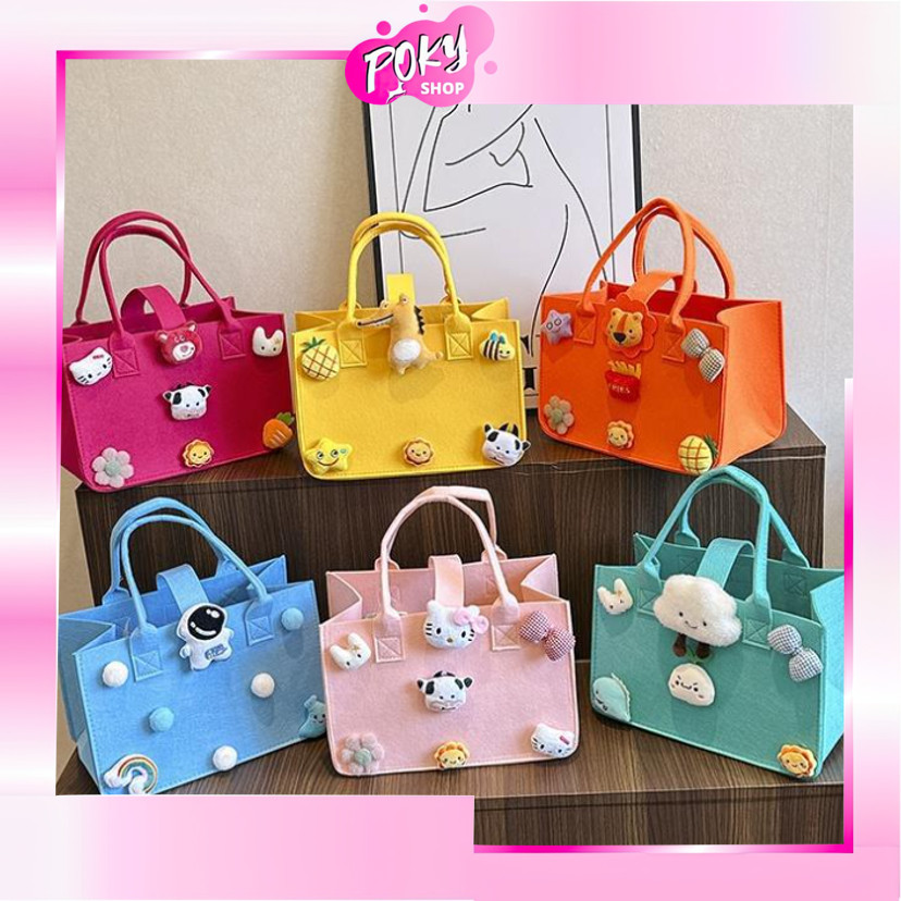 

POKY - T6328 Tas Souvenir Ulang Tahun / Tas Kartun Lucu
