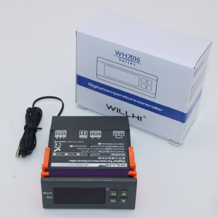 Thermostat Alarm WILLHI WH-7016E Temperature Control Termostat WH7016E