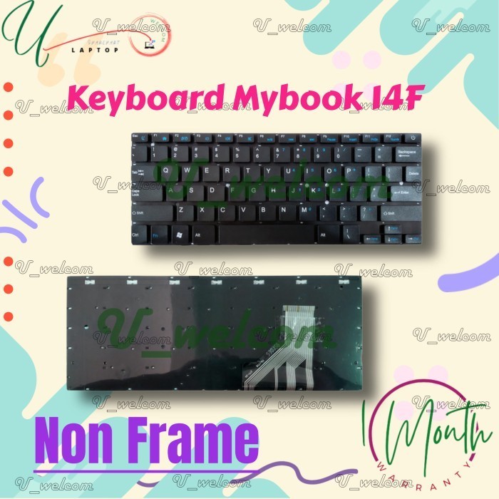 Keyboard Slimbook 13 14F Non frame