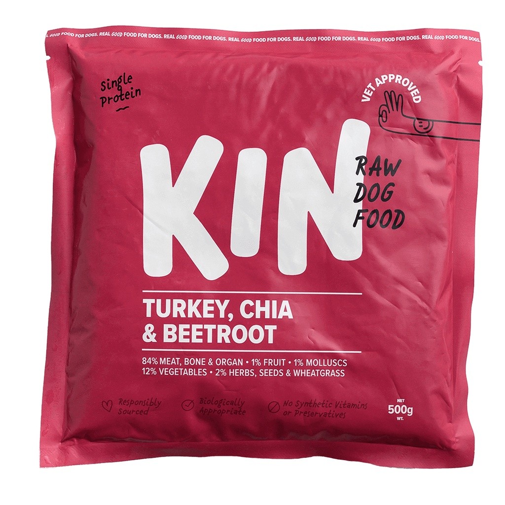 Kin Dog Food - Turkey, Chia & Beetroot