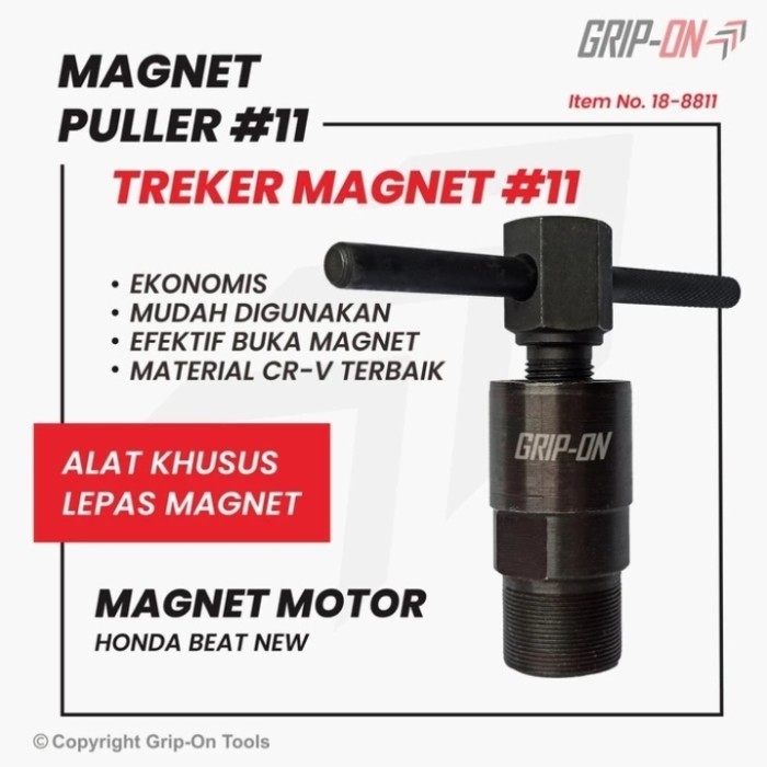 GRIP ON #11 Treker magnet honda beat new kunci magnet no 11 tracker magnit