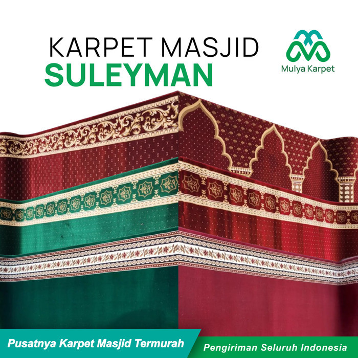 KARPET SAJADAH MASJID SULEYMAN TURKI