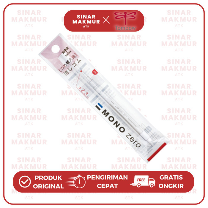 

Isi Ulang Penghapus/Refill Mono Zero Eraser 2.3mm ER-KUR Mono Tombow (Pak)