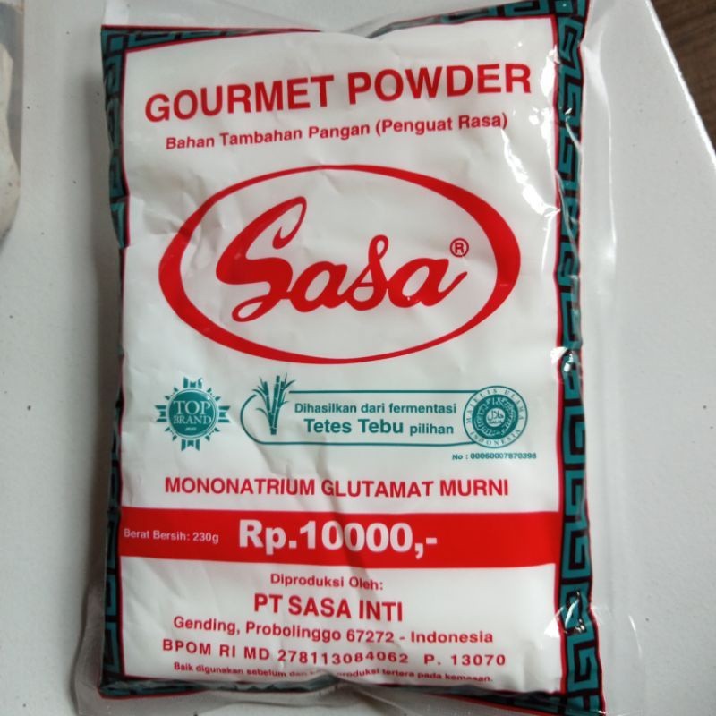 

Micin Sasa Berat 250 gram / Penyedap Rasa / Vetsin Sasa