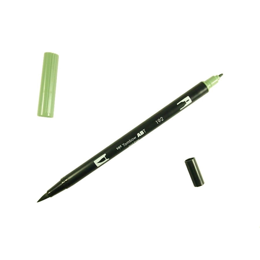 

Tombow Dual Brush Pen Willow Green Abt 173