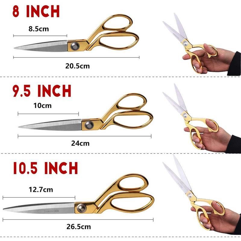 

Professional Tailor Scissors Vintage Sewing Scissors Stainless Steel Tailor Shears For Fabric Clothes Needlework Cutter Y Tool