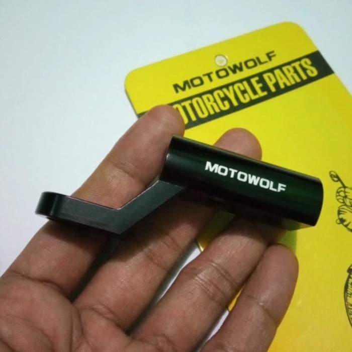 Breket Dudukan Lampu Tembak di spion Nmax Aerox Beat Vario Adv Pcx dll - Motowolf
