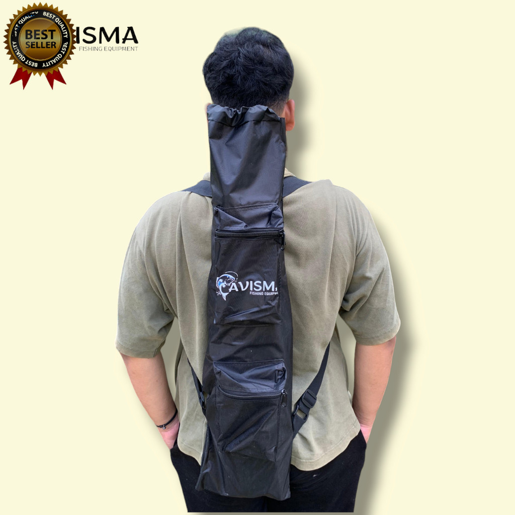 Tas Serut Tas Tegek Tas Joran Tas Pancing Tegek 2 Kantong Joran AA