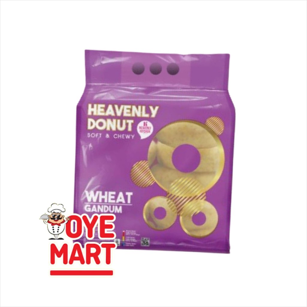 

HEAVENLY KITCHEN DONUT GANDUM 550GR ISI 10PCS / DONAT FROZEN