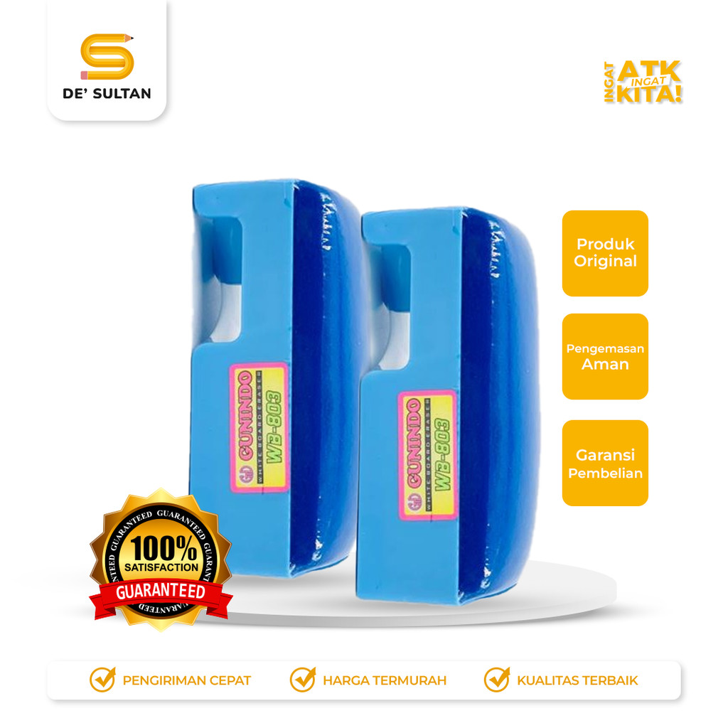 

GUNINDO PENGHAPUS PAPAN TULIS/ WHITEBOARD ERASER (3PCS)