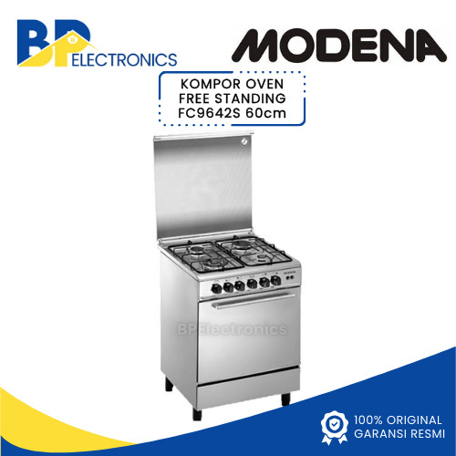 Kompor Oven Modena FreeStanding FC 9642 S 60cm GARANSI RESMI