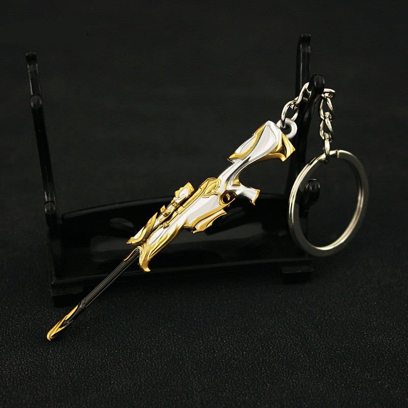 Valorant Game Peripheral Keychain Melee Reaver 9cm Mini Metal Knife Model Key Ring Karambit Arant Gu
