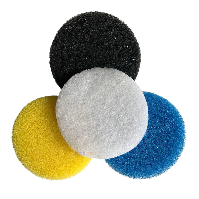 Filter Sponge Set 4pcs Coarse Medium Fine For SUNSUN HW-604 HW-604B EW-604 EW-604B Canister Filter A
