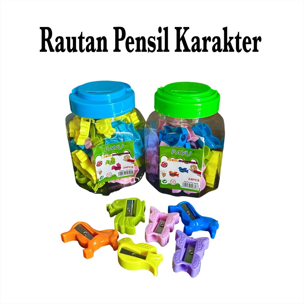 

Rautan / Serutan / Orotan Pensil Fancy Karakter (Pcs)