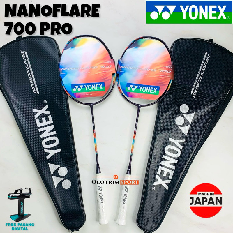 Raket Badminton YONEX NANOFLARE 700 PRO Made in JAPAN NANO FLARE ORI