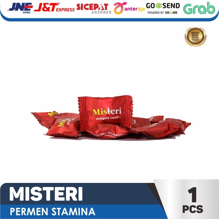 MISTERI CANDY - Permen Stamina Vitalitas Kusus Pria Dewasa 1 Pcs