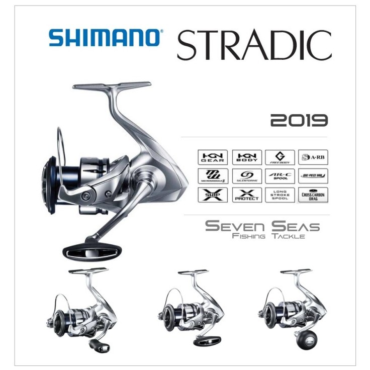 Shimano Stradic FL Model 2019 Spinning Reel Pancing - 2500