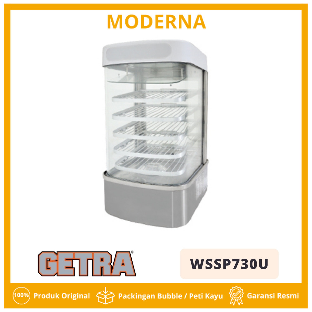 GETRA WSSP730U BAKPAO STEAMER MESIN PENGUKUS PEMANAS BAKPAO DIM SUM Original
