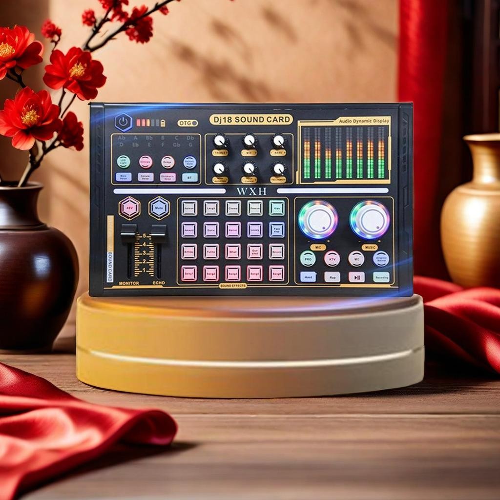 DJ18 SOUNDCARD SOUND CARD KARTU SUARA LANGSUNG BLUETOOTH