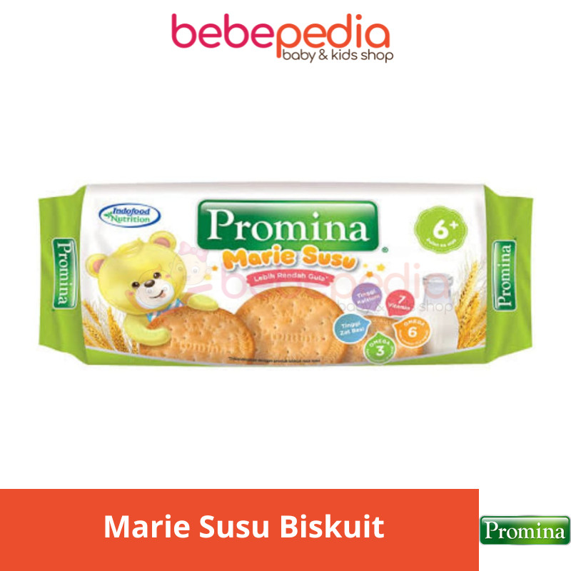 PROMINA BISKUIT BAYI MARIE SUSU / ARROWROOT BISKUIT | SNACK BAYI CEMILAN BAYI