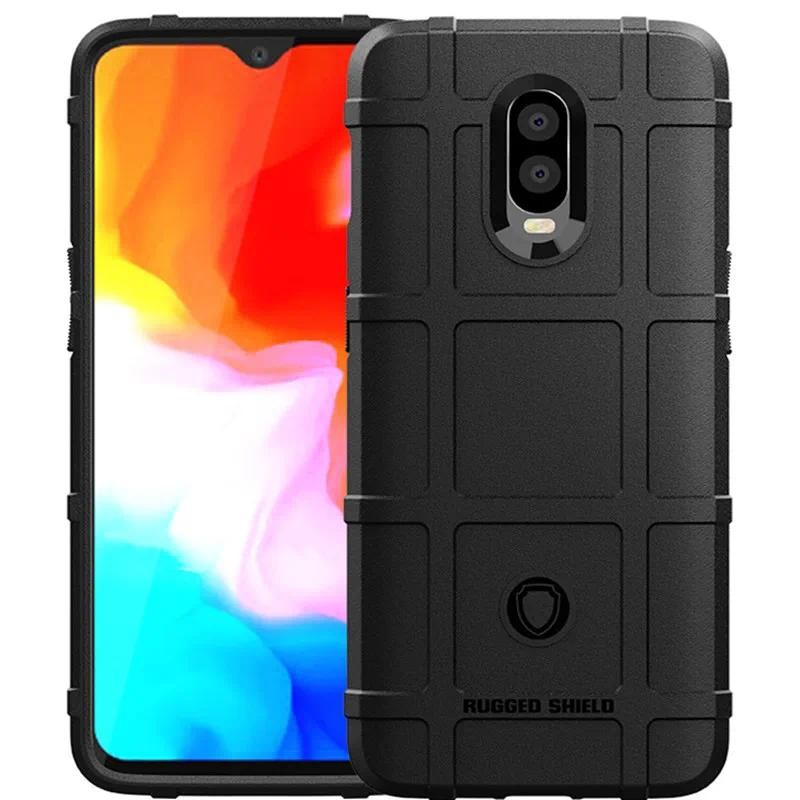 Phone casing Casing Shockproof Shield untuk Oneplus 6T Full Protective Silicone Armor Cover untuk on