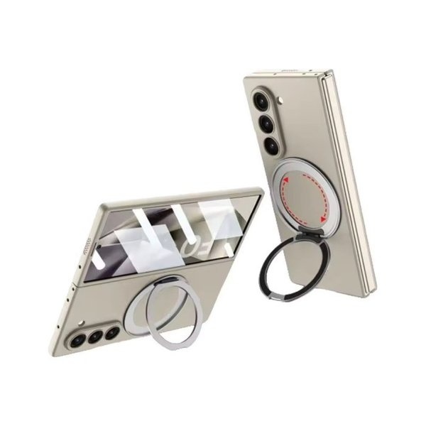 Case Magsafe Samsung Galaxy Z Fold 6 Fold6 Casing Magnetic With Ring Stand GKK Ultra Thin Original H