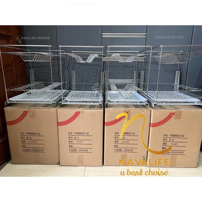 rak piring rak botol kitchen set slow motion /  rak piring tarik kitchen set / rak piring 2 susun ba