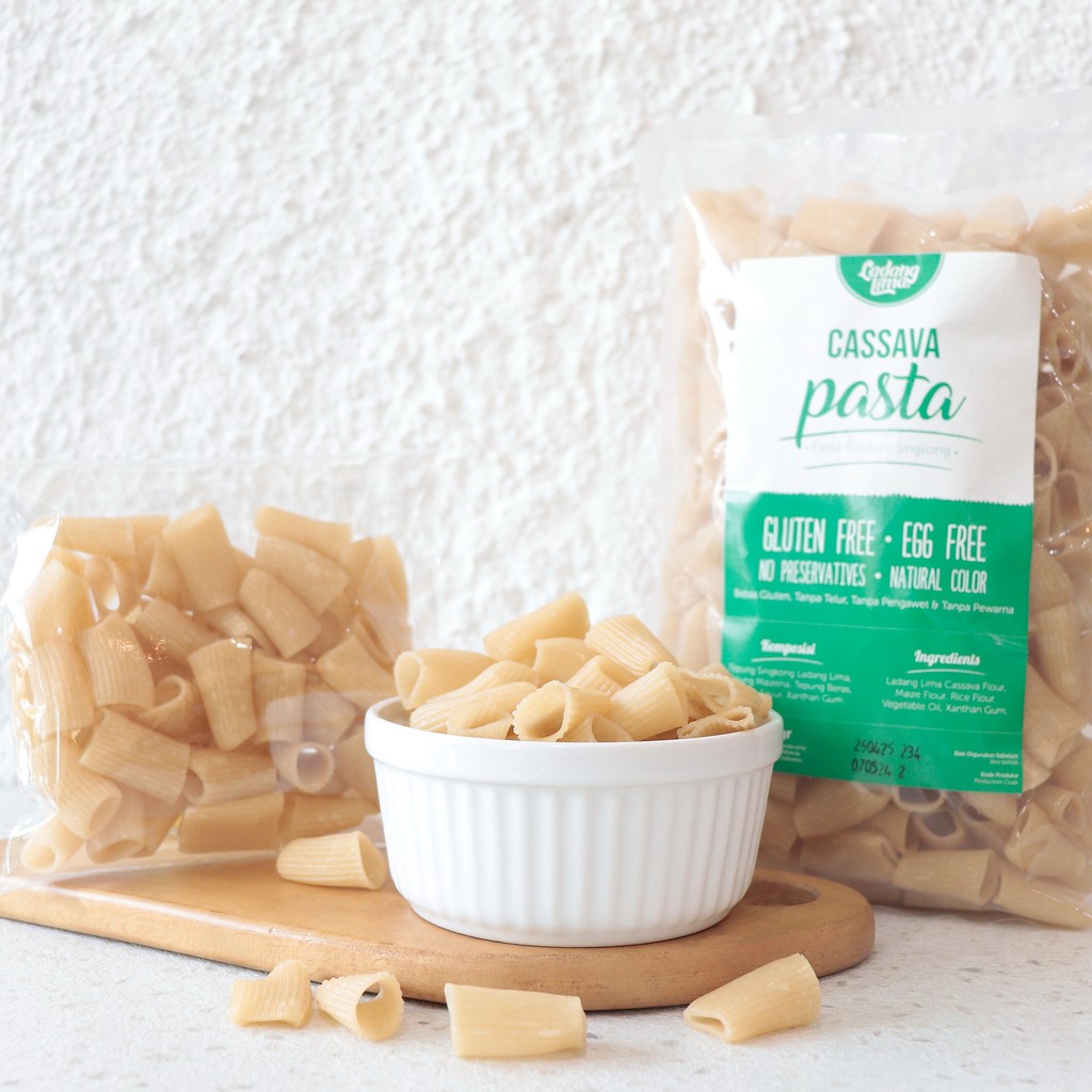 

100g Rigatoni Pasta Cassava Gluten Free Ladang Lima - BULK BIN